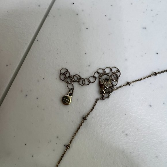 LC Liz Claiborne Elephant Necklace Chain‎ Trunk Up Lucky Gold Tone Pendant Ball - Picture 5 of 7